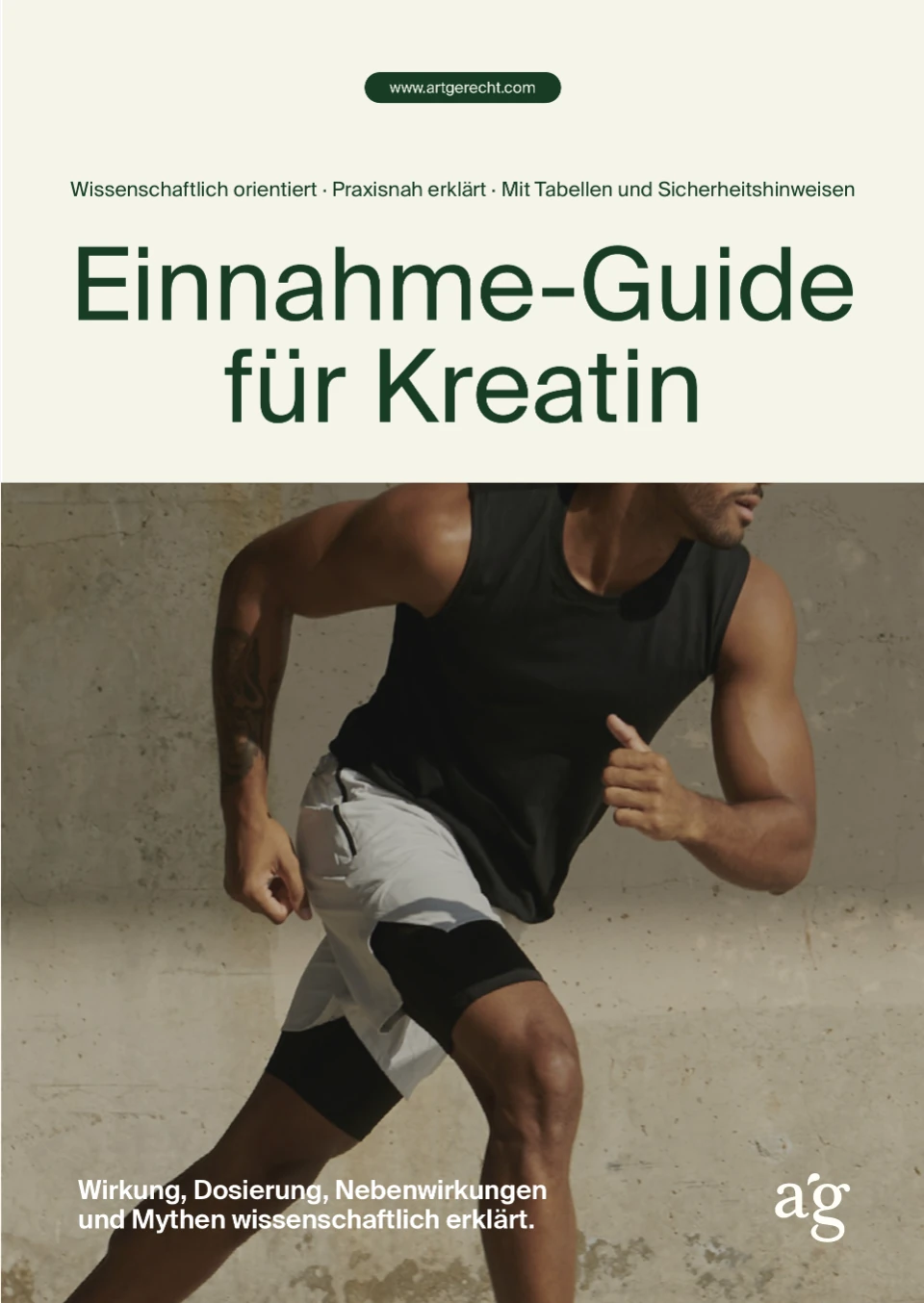 Cover: Einnahme-Guide für Kreatin (artgerecht)