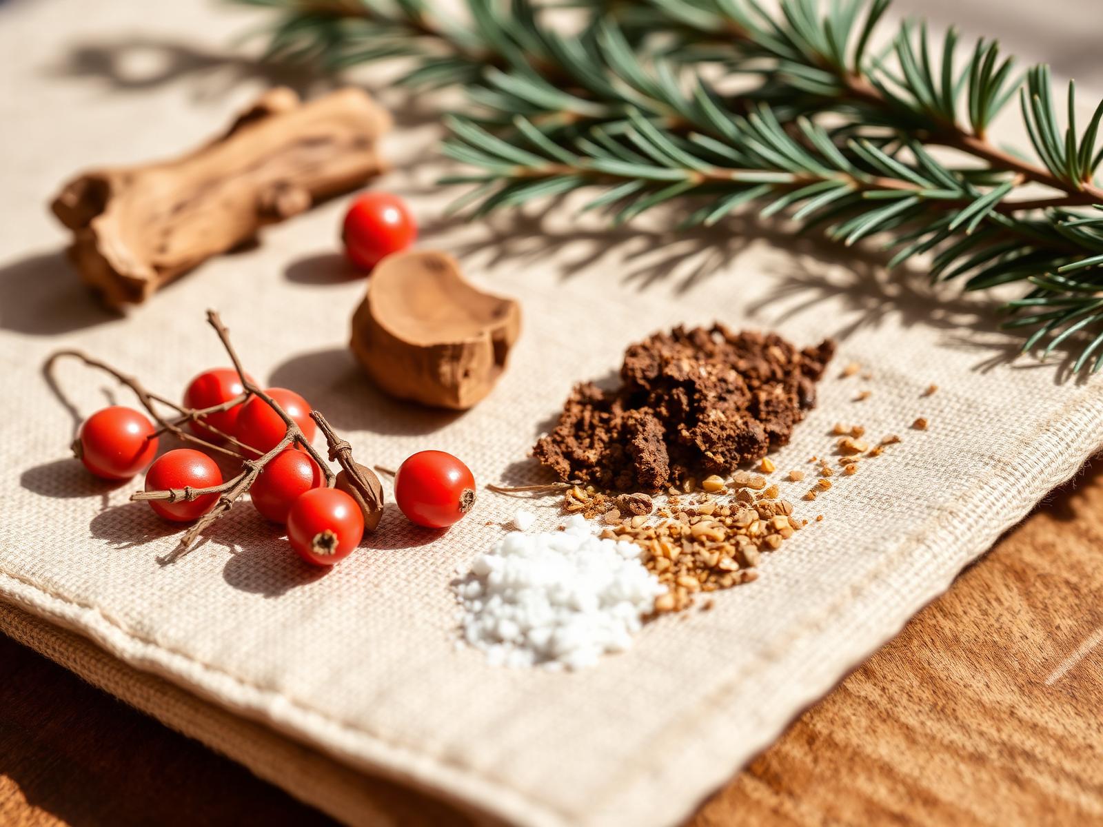 Botanische Inhaltsstoffe: Weihrauch, Pinienrinde, Kollagen